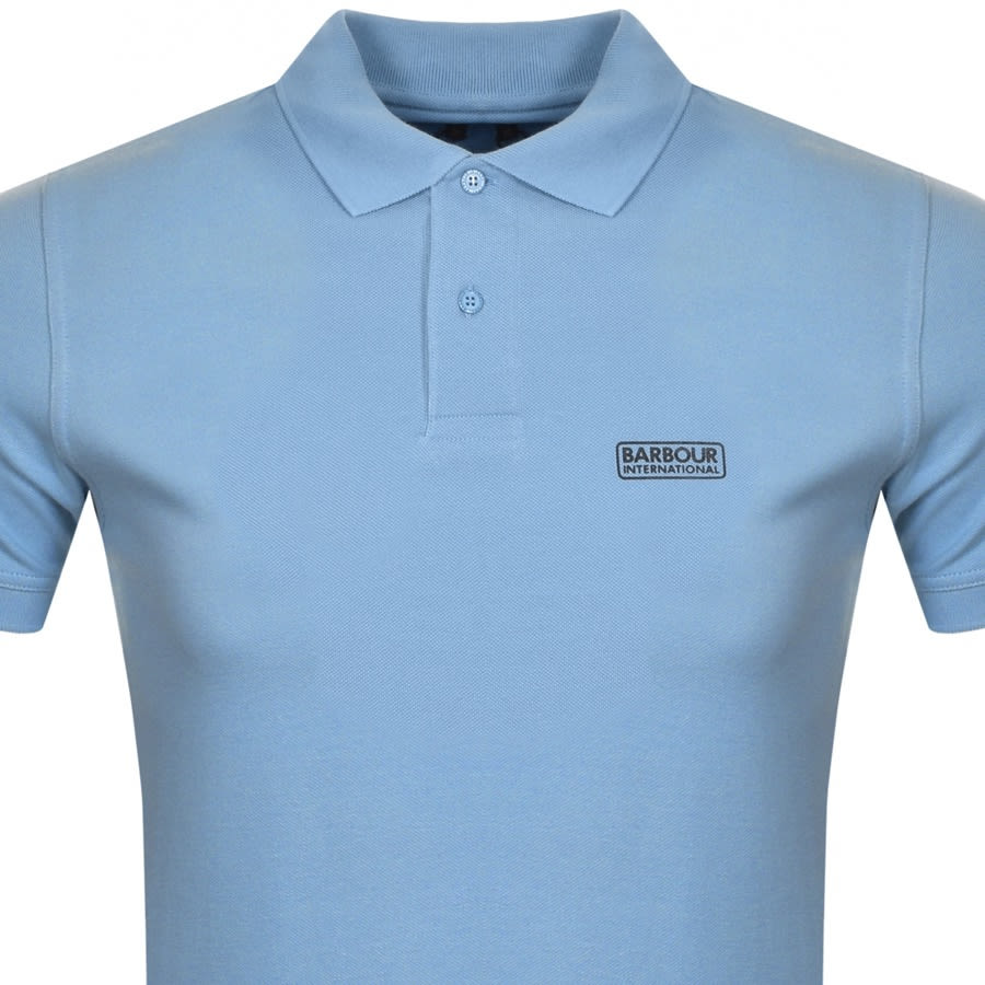 Alternative Image for ProductBarbour International Essential Polo T Shirt Blue2
